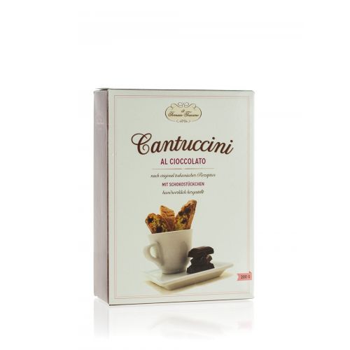 Cantuccini mit Schokolade